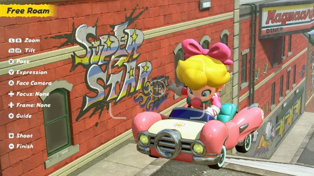 Mario Kart World photo mode