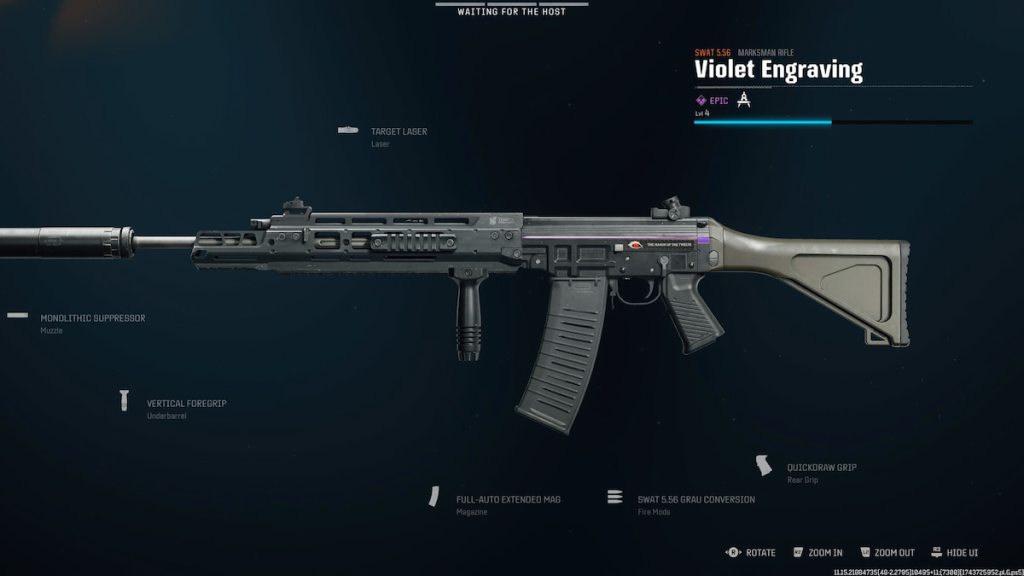 Grau 5.56 SWAT 5.56 Warzone Verdansk loadout