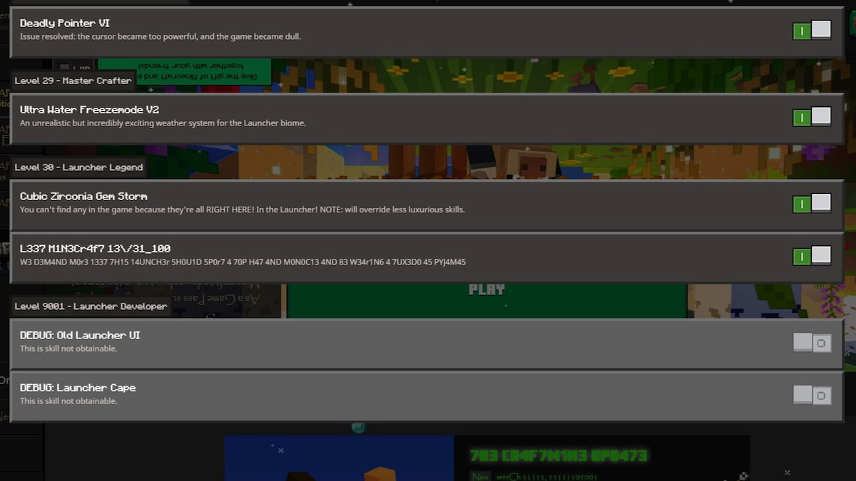 Level 9,001 locked rewards in LaunchCraft