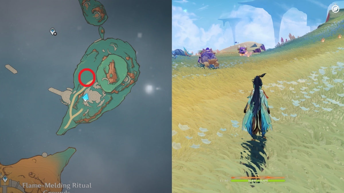 matador monetoo in ancient sacred mountain