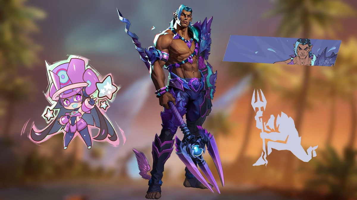 Namor and his accesory twitch drops in marvel rivals season two