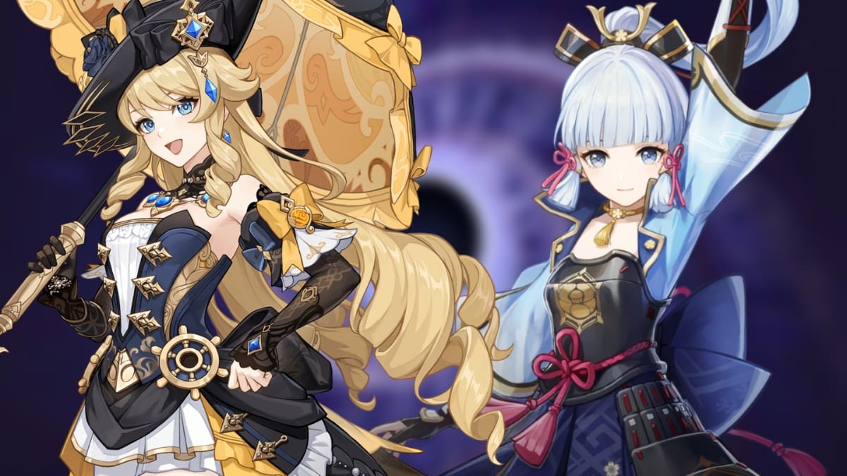 navia and ayaka in genshin impact 5.5 spiral abyss