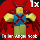 Fallen Angel Noob from the Noob Defense Roblox experience