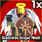 Gladiator Angel Noob from the Noob Defense Roblox experience