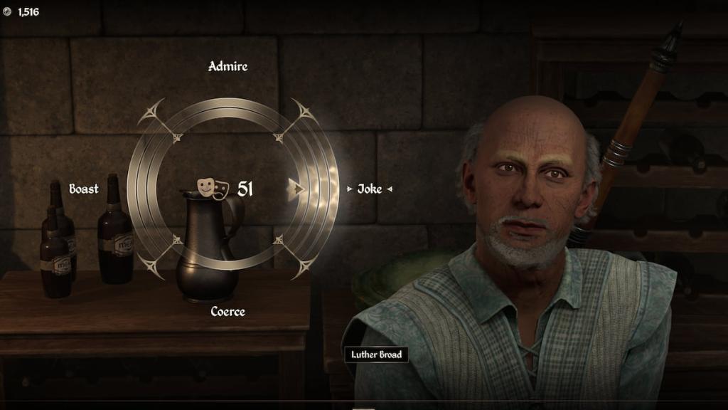 Oblivion Remastered persuasion wheel