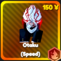 Otaku (Speed) unit from the Anime Rangers X Roblox experience