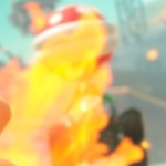 Piranha plant in mario kart world