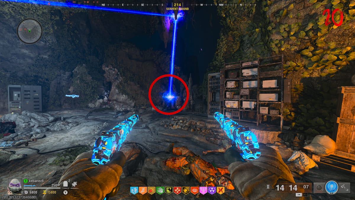 Placing the second Reflector on a pole