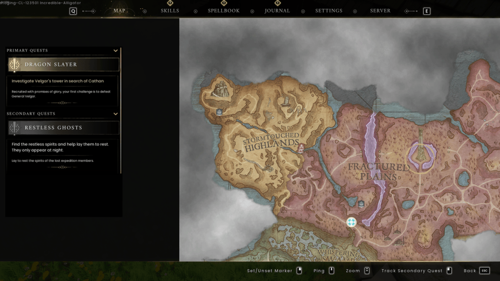 Vault location in Stormtouched Highlands