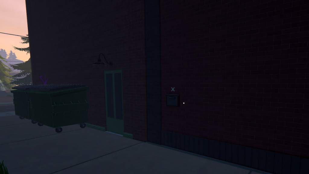 Schedule 1 dead drop behind Crimson Canary