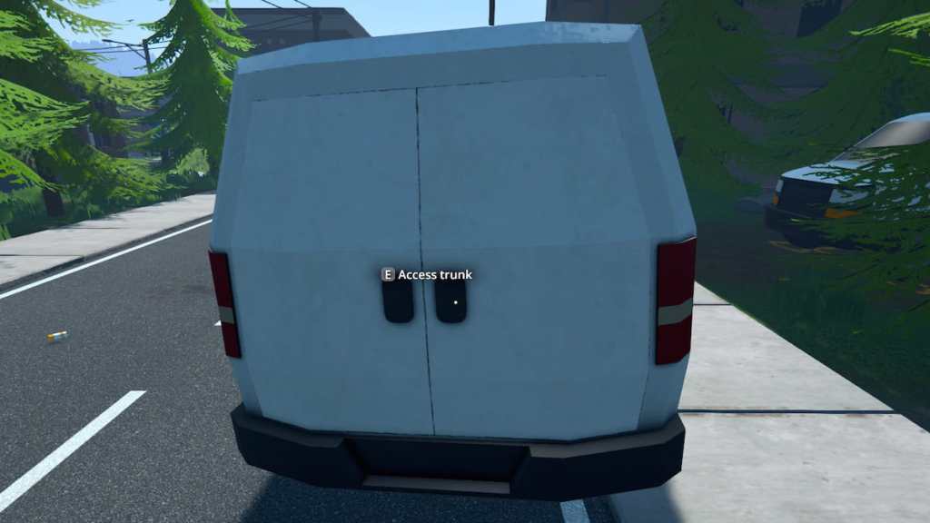 Schedule 1 car trunk interface