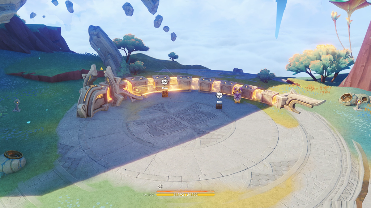 secret source dragon idol in ancient sacred mountain