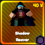 Shadow Reaver unit from Anime Rangers X Roblox experience