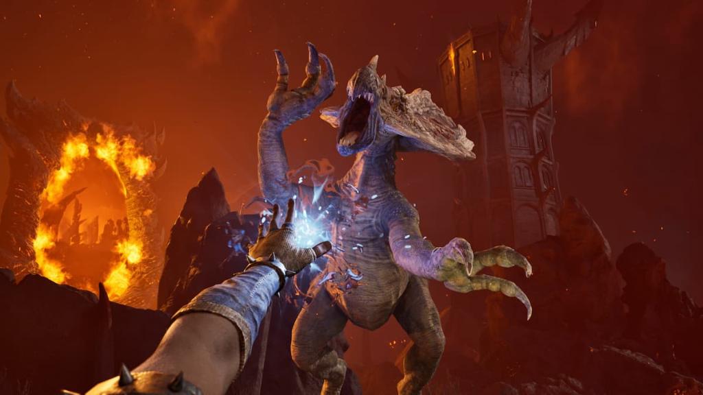 Spell casting in Oblivion Remastered