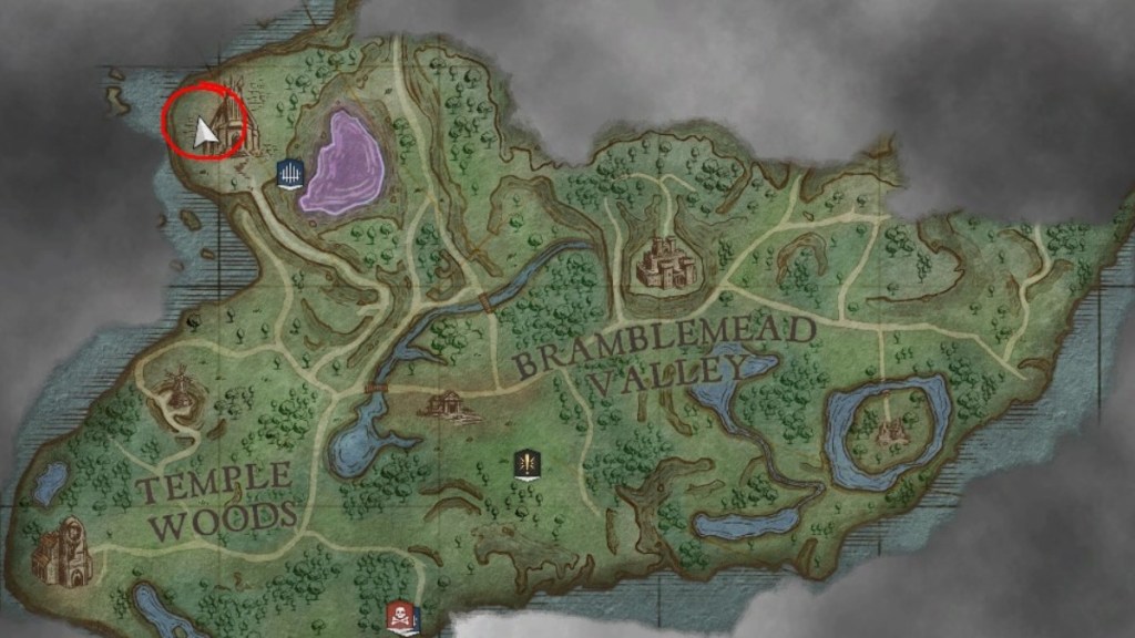 an image of the RuneCrafting Guild Tower location in RuneScape Dragonwilds