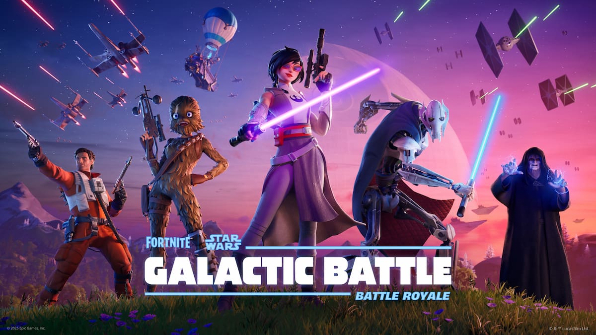 The Star Wars Fortnite battle pass characters