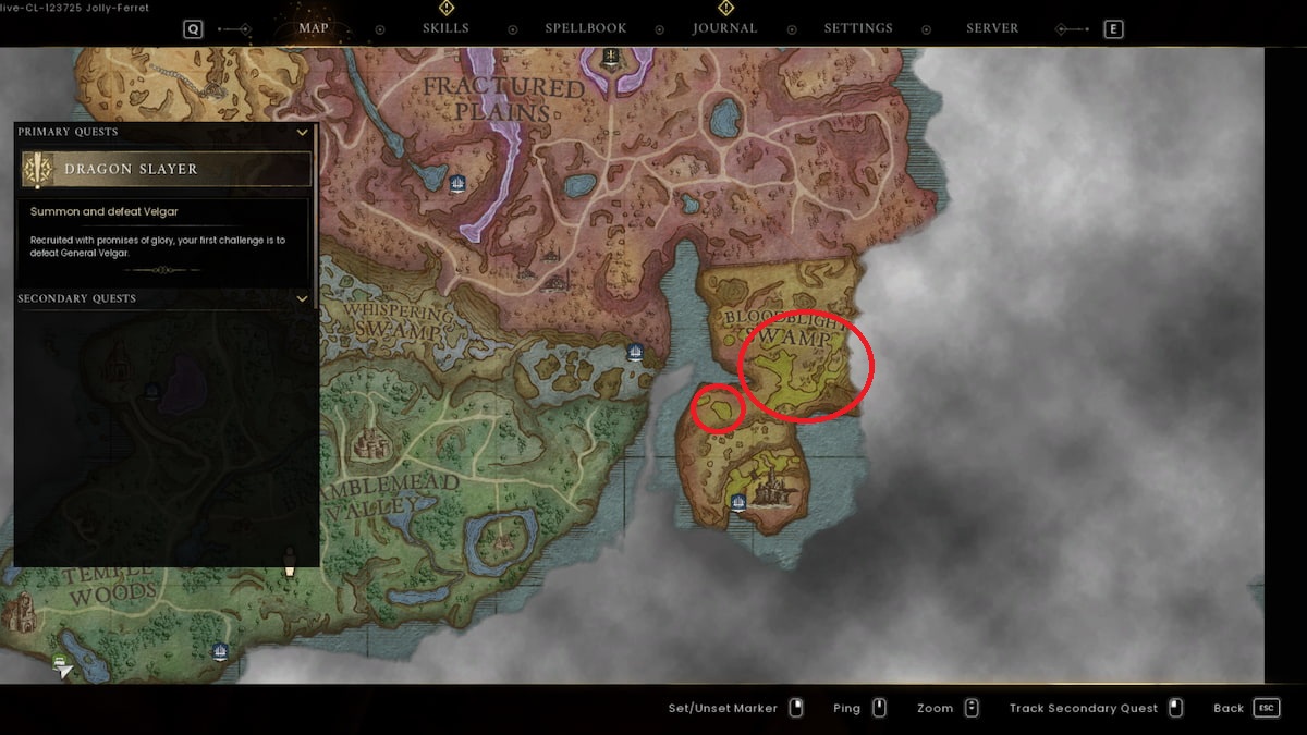 Swamp Weed locations in RS: Dragonwilds