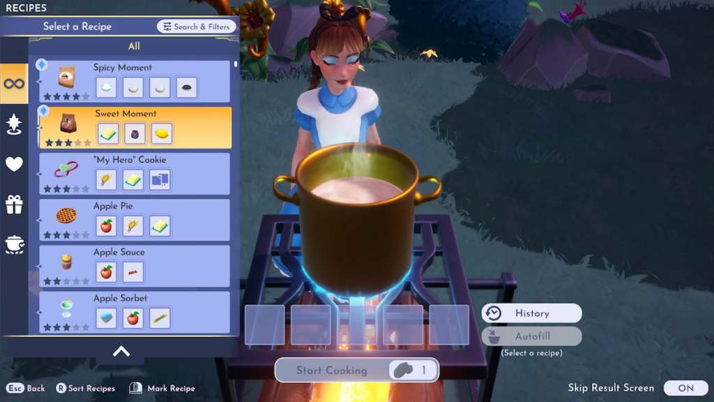 Cooking A Spicy Moment and A Sweet Moment in DDV