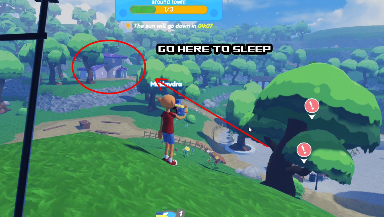 threadville act 1 pink mushroom house