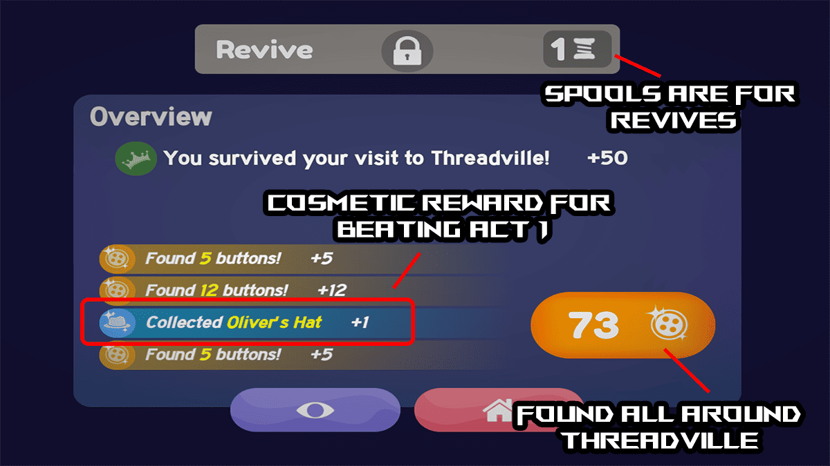 threadville act 1 win screen