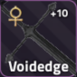 Voidedge sword from the Verse Piece Roblox experience.