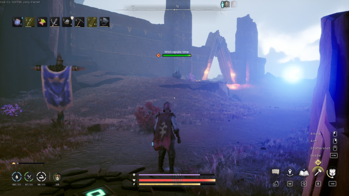 Fighting the Wild Lapulis Vines