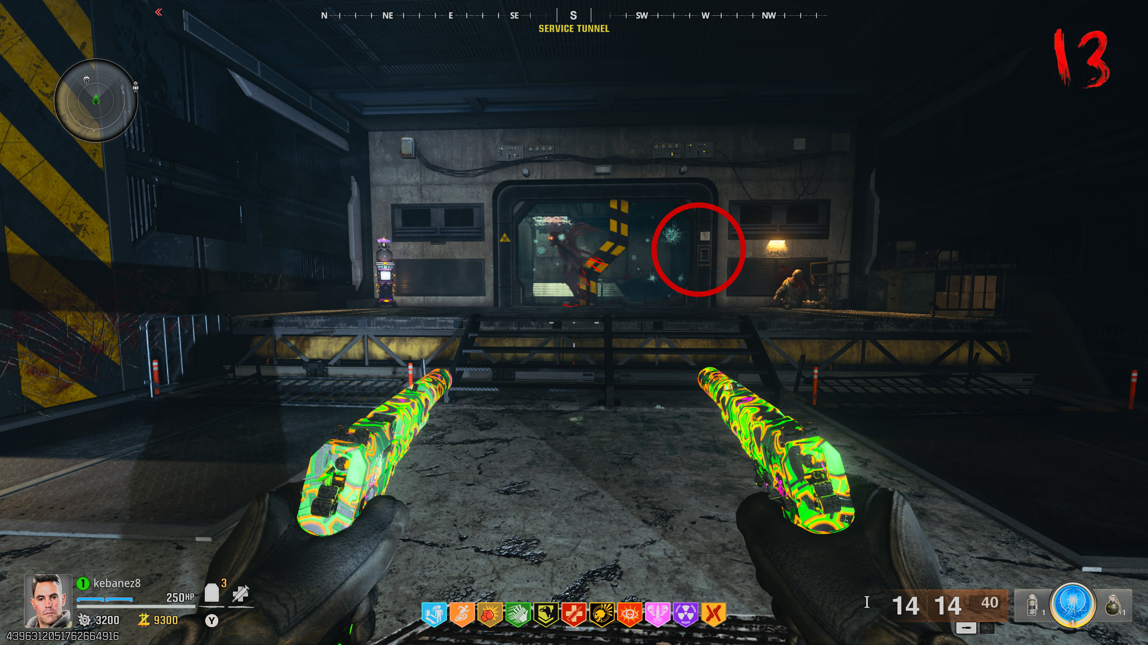 Doppelghast locked in an underground room