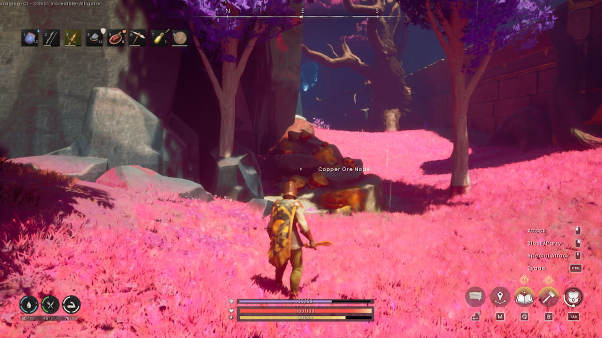 Mining Copper Ore for Opal