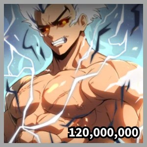 White Tiger card from Anime Card Clash Roblox experience