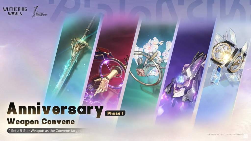 wuwa 2.3 anniversary weapon banner in phase 1