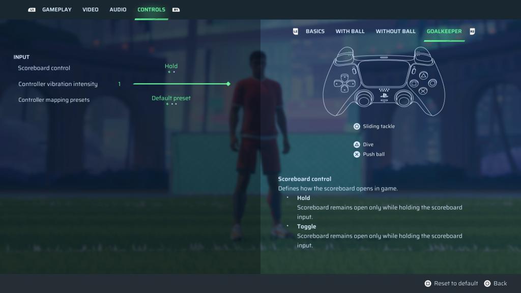 Rematch controls