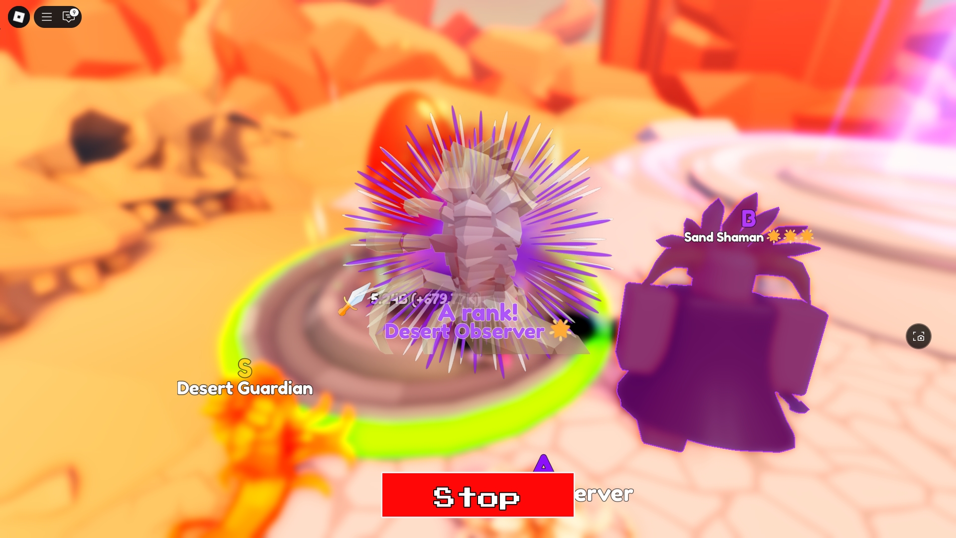 Anime Arise Evolution player is summoning new units