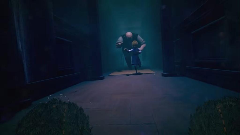 Clayton chasing Sophie