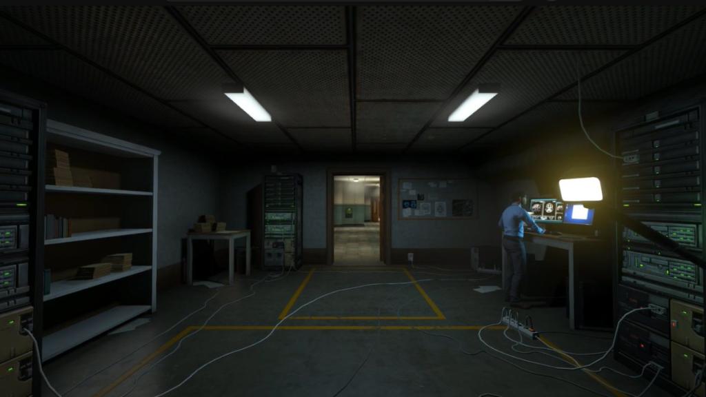 The neurological room where Simon sits at the start of SOMA