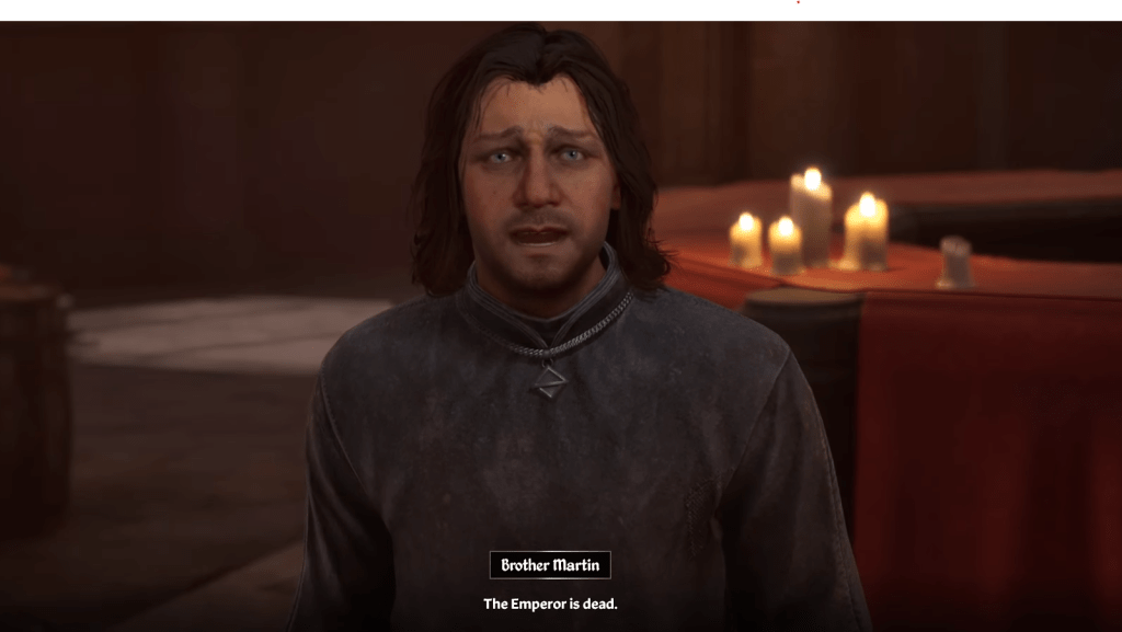 Brother Martin in Oblivion Remastered