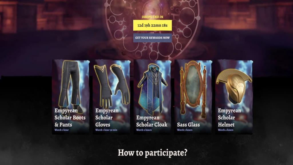 Enshrouded Twitch drops rewards 