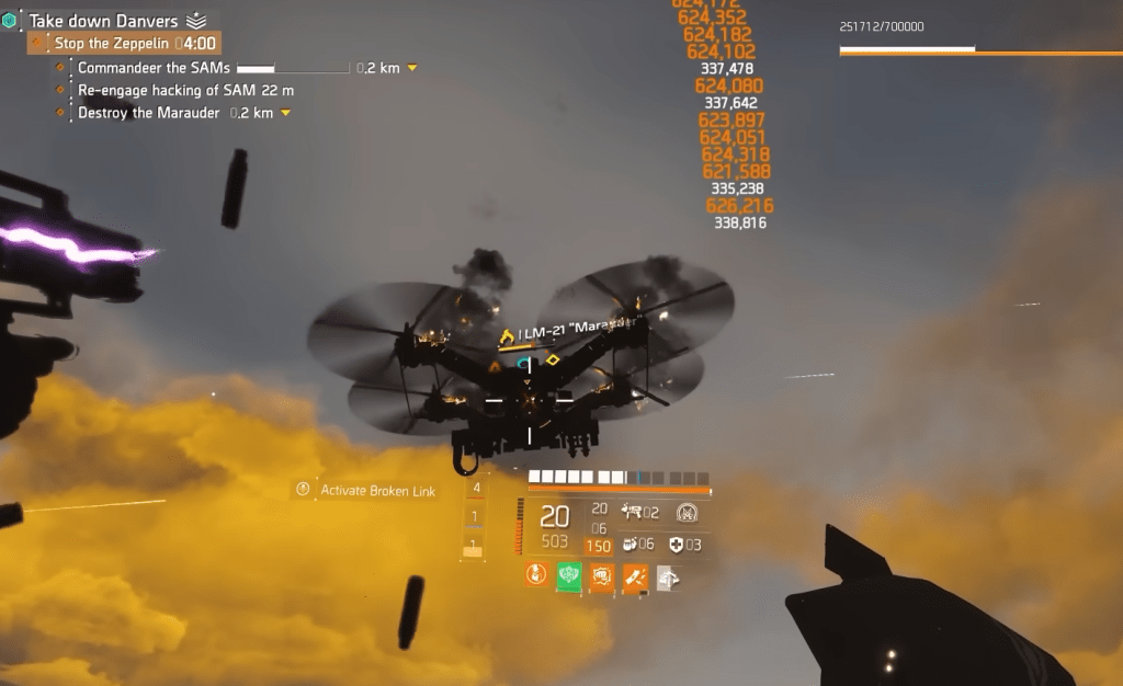 Quadcopter in The Division 2