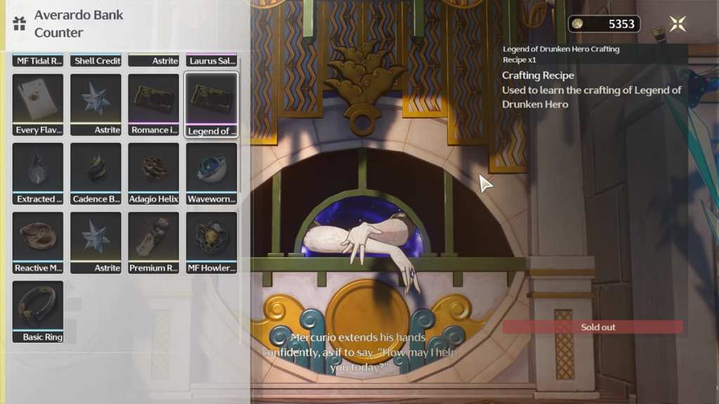 averardo bank counter