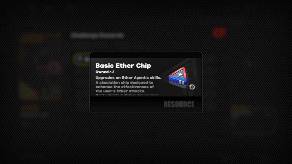 Basic Ether Chip - Yixuan skill level up material in ZZZ