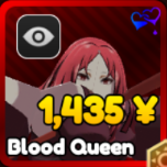 Blood Queen unit from the Anime Rangers X Roblox experience.