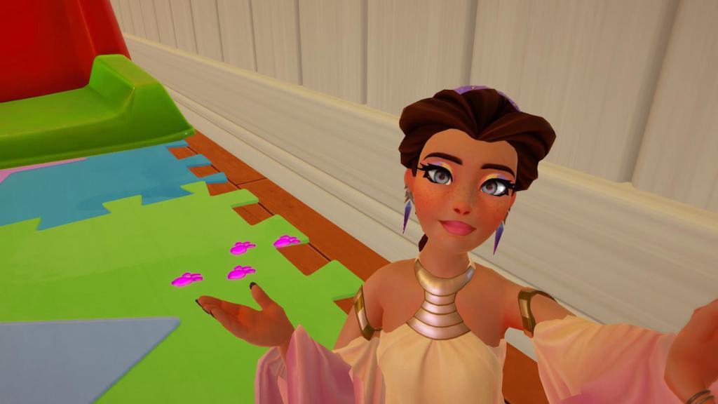 Paw Prints on the ground in DDV