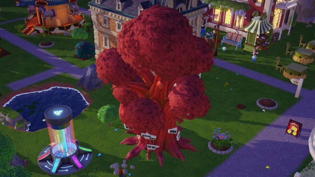 Disney Dreamlight Valley Cheshire Cat's tree