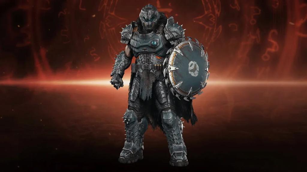 Doom the Dark Ages Doom Slayer guardian skin promo image