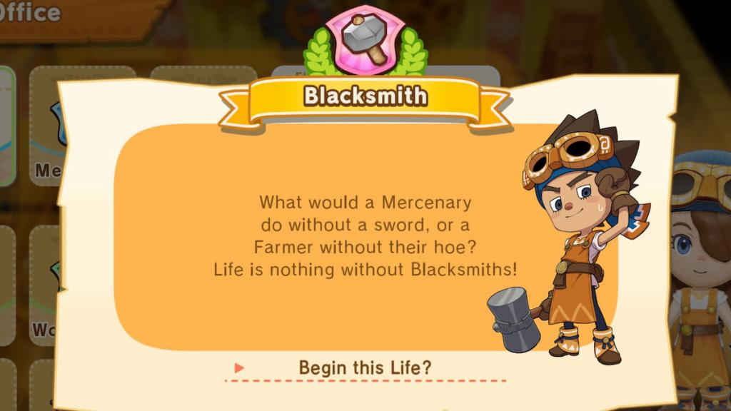 Fantasy Life i blacksmith life