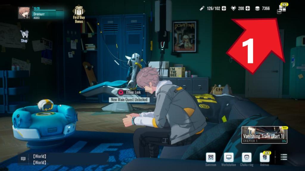 Etheria Restart Main Menu button