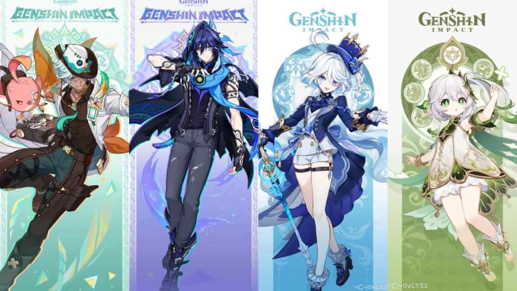 ifa, ororon, furina, and nahida - best team for ifa in genshin impact