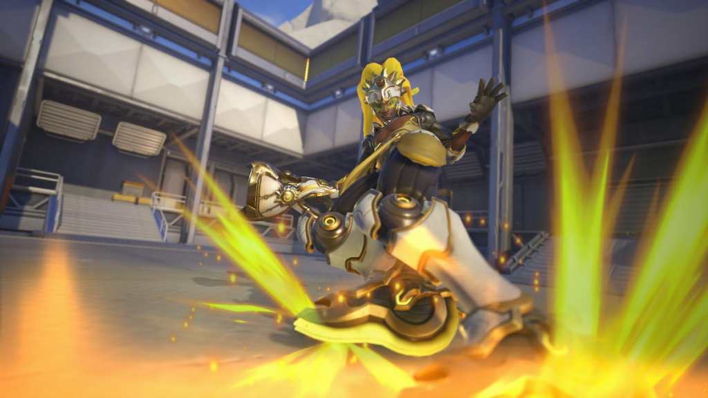 Lucio skrrrrt emote in OW2 Stadium