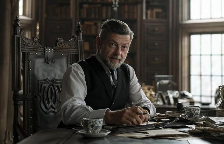 Andy Serkis as Alfred in The Batman