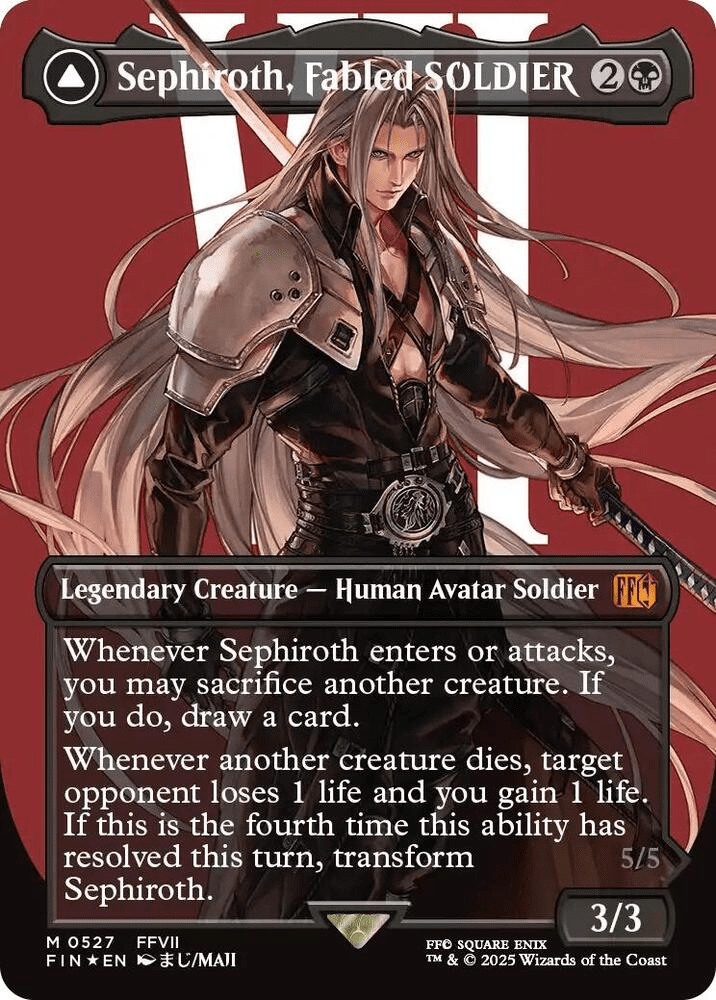 sephiroth mtg card