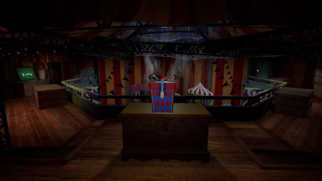 Present in upper floor of Big Top Showroom